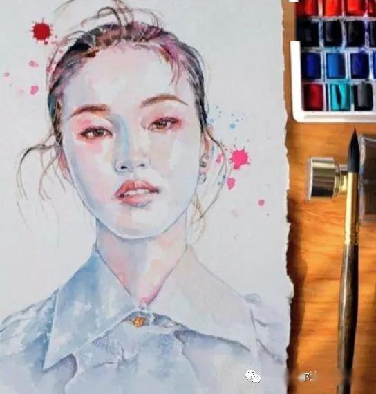 明星水彩画教程,从入门到精通的绘画之旅