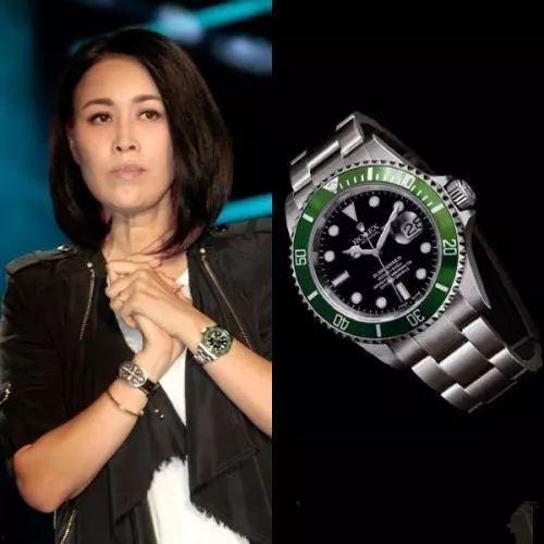 带劳力士的明星